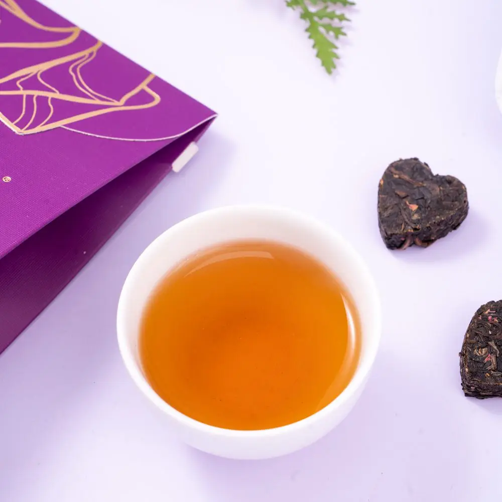 Factory Hot Sale Hunan Chinese Tea dark rose with rose flavor body care For Beauty Skin Care