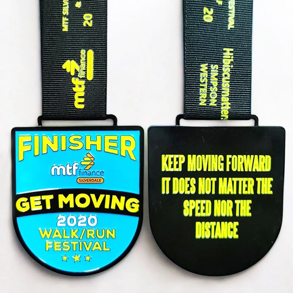 Manufactur Medal Gold Zinc Alloy Metal Run Cheap Custom Finisher Marathon Running Sport Award Medals