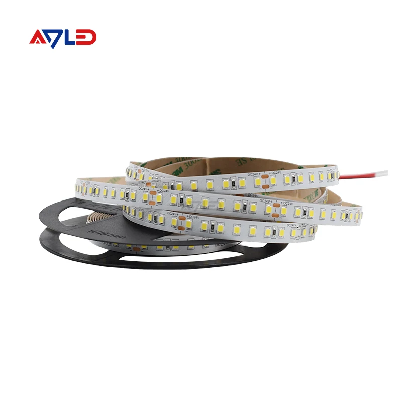 High Lumen LED Strip Light 10MM Width 24 Volt 128leds/m SMD 2835 12W Strip LED Light