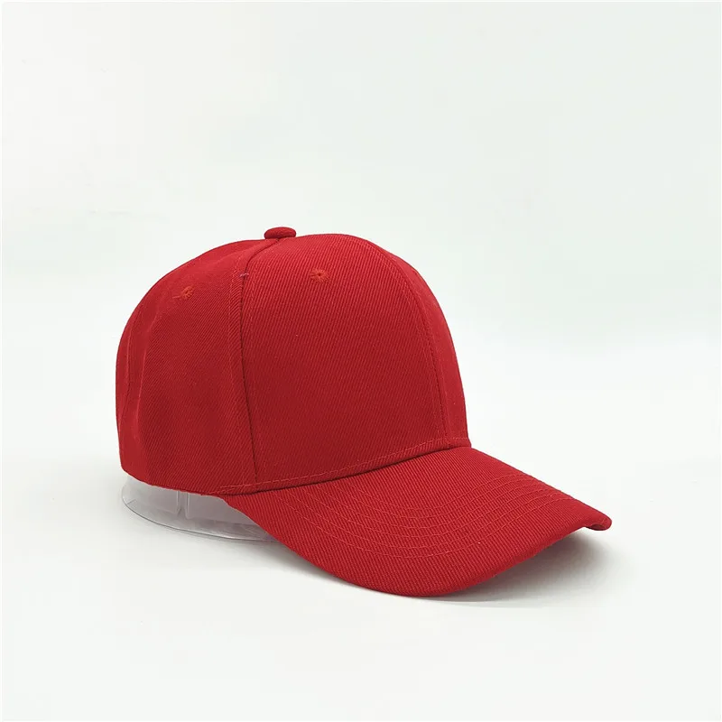 Wholesale solid 6 panel hard top sun hat embroidery printing custom baseball cap unisex sunshade travel