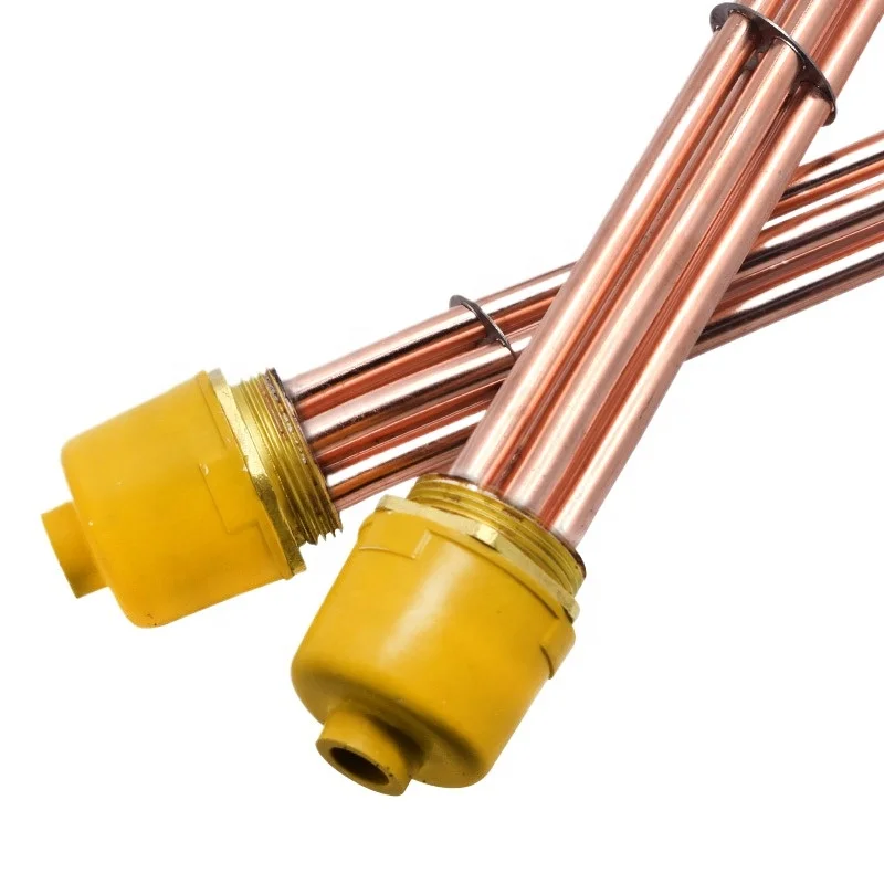 DN40 Hexagonal flange air energy tank electric heating pipe1.5InchM47Boiler thread heating rod 220V380V electric heating tube