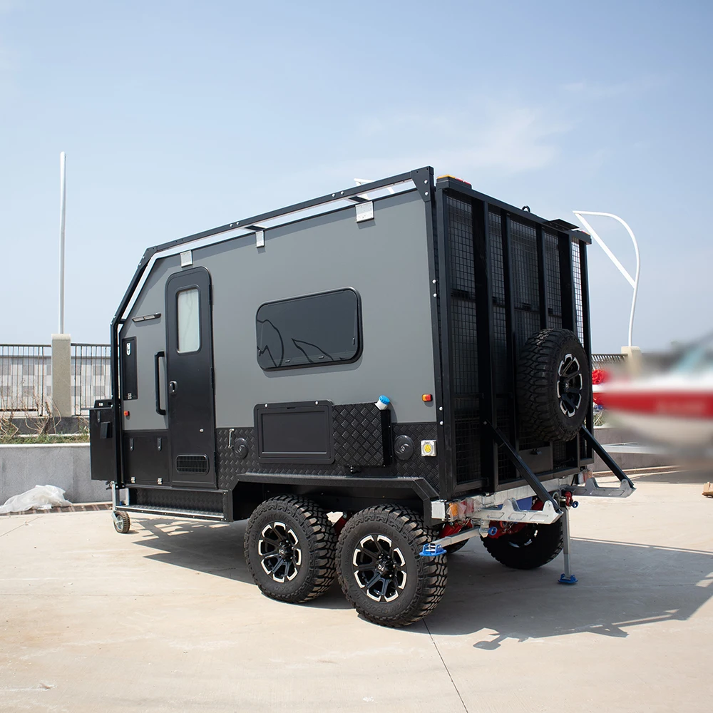 Camping trailers caravan toy hauler camper for sale