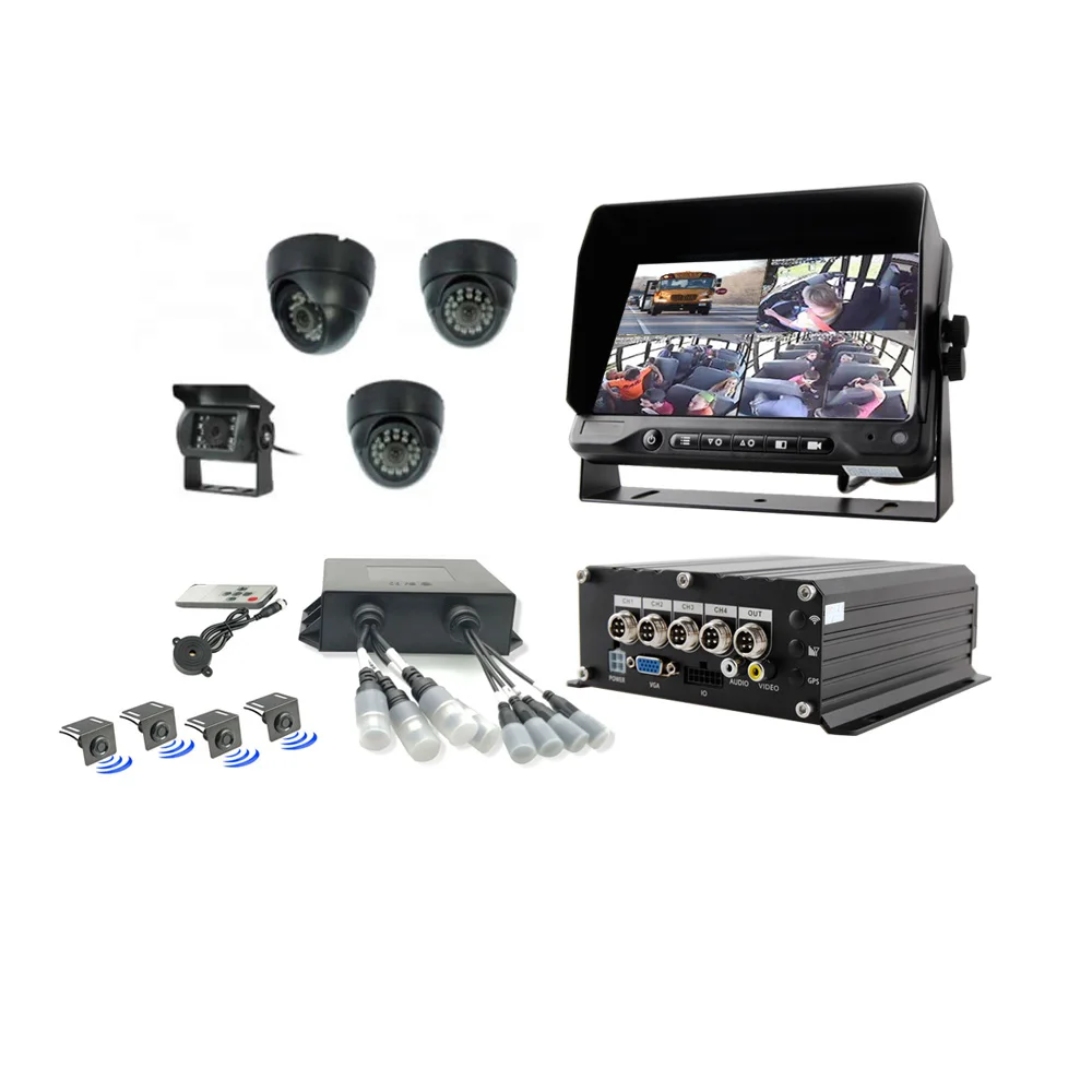 Прямая поставка с завода сверхмощный прочный HD DVR Запчасти для автобуса аксессуары камеры грузовика