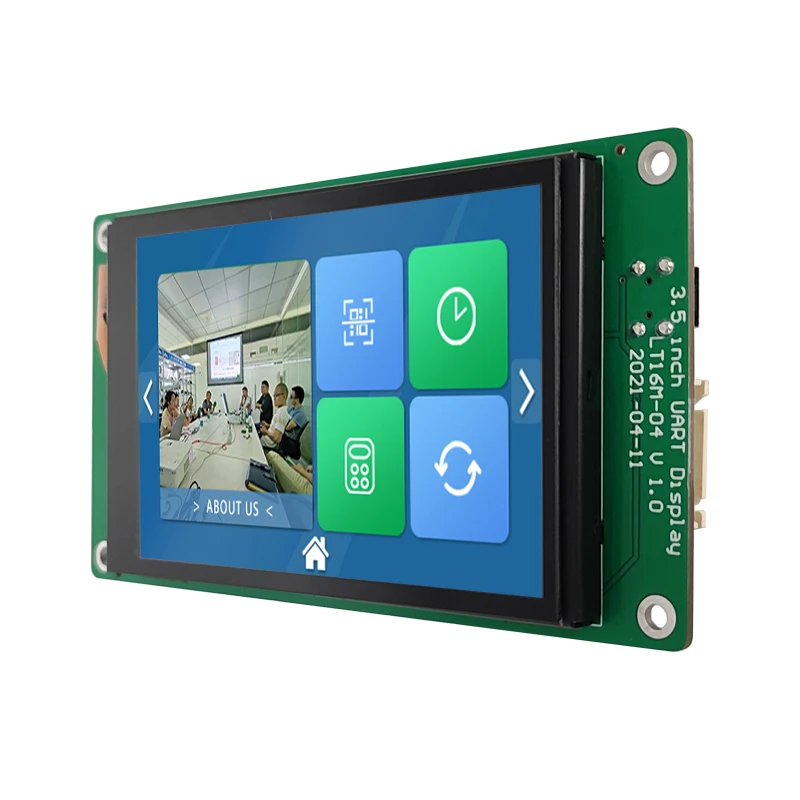 RS232 / TTL UART Display 3.5 inch TFT lcd 320*480 resolution HMI TFT LCD Display