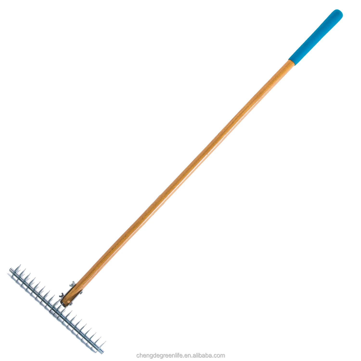 THATCHING RAKE  LONG WOOD HANDLE