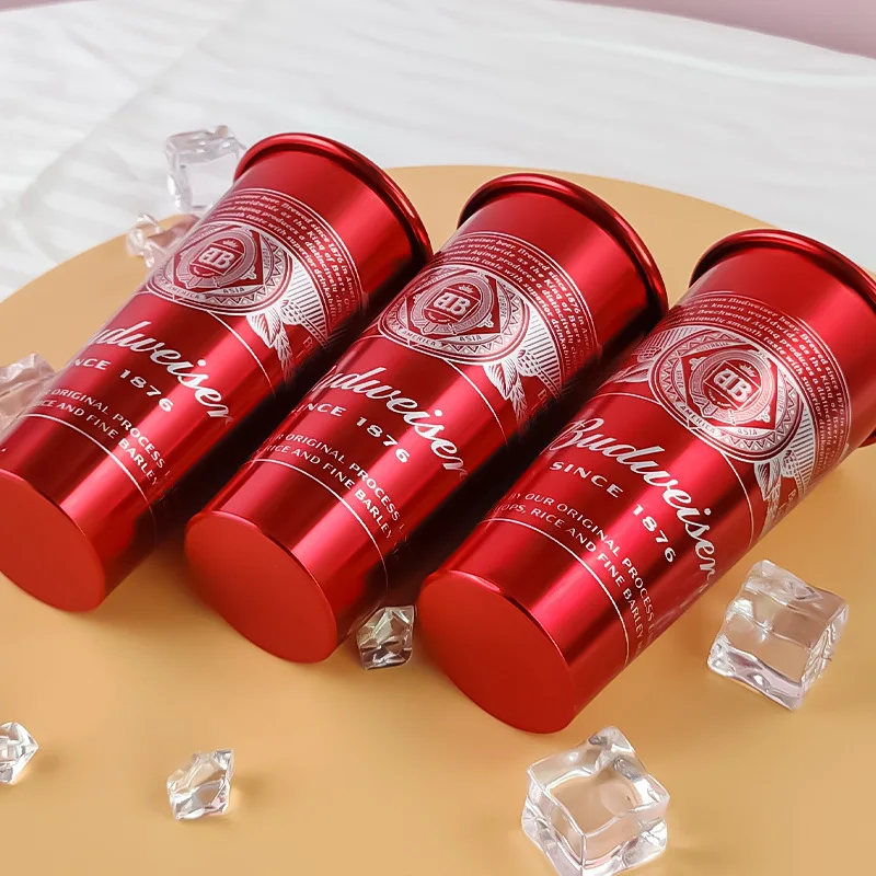 High quality aluminum mug  Custom  Color Changing Aluminum Mug Color-Changing Customized Logo Disposable aluminum mug