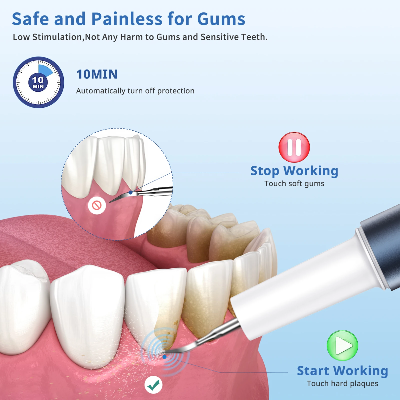 Portable Ultra Sonic Cleaner Dental At Home Ultrasonic Tooth Teeth Cleaner 2024 For Pet