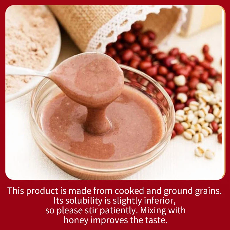 OEM/RTS Red Bean and Coix Seed Powder High Quality Eat for health return to nature good for health for children and adults