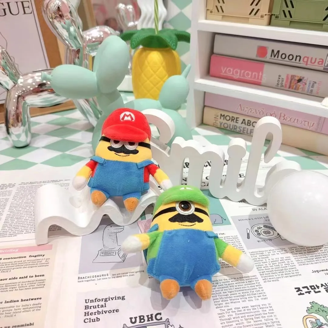 Supers Mario Bros Plush Toy Mushroom Luigi Princess Peach Daisy Toad Kinopio Yoshi Soft Stuffed Dolls Skedaddlers Bowser