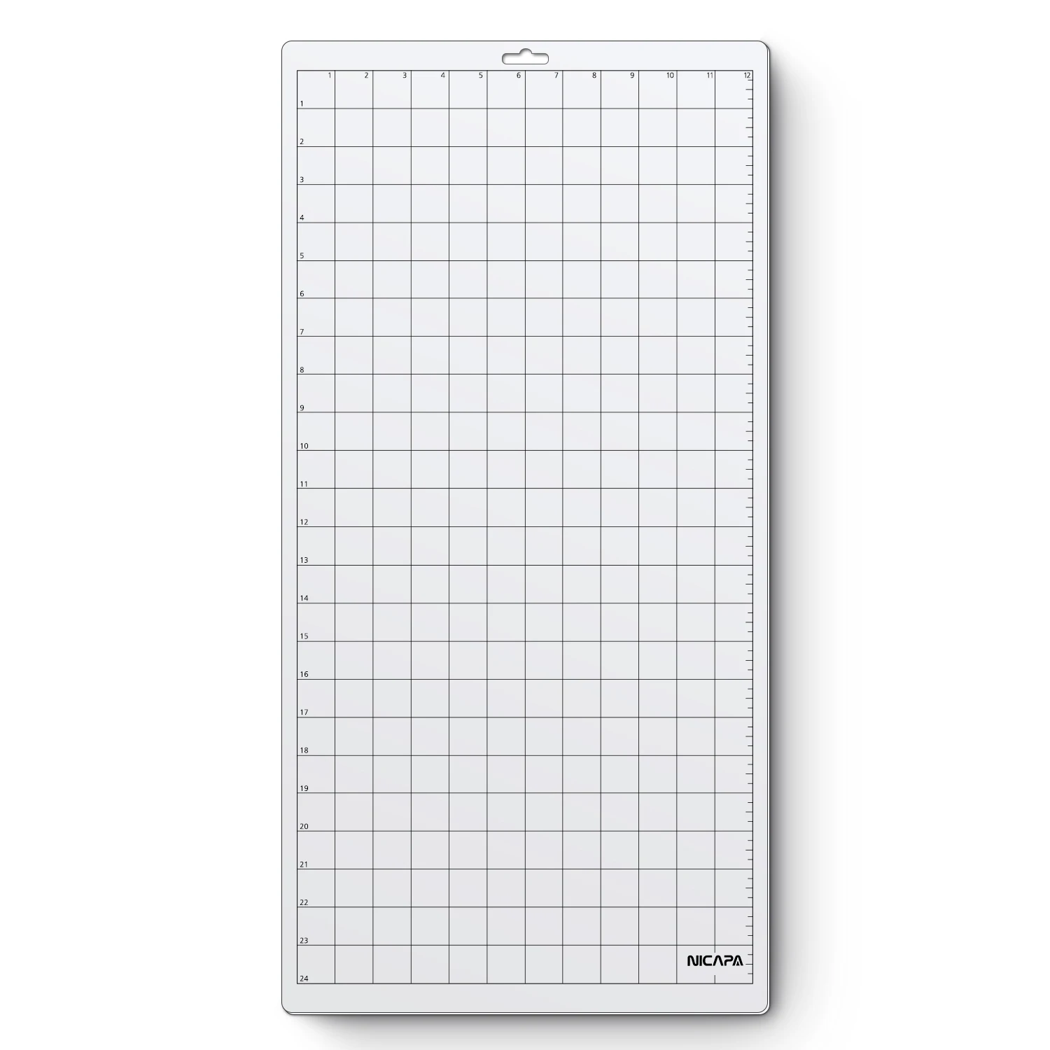 
Nicapa StandardGrip Cutting Mat for Silhouette Cameo 4/3/2/112x24 inch 1 Mat Adhesive Sticky Quilting Cut Mat 