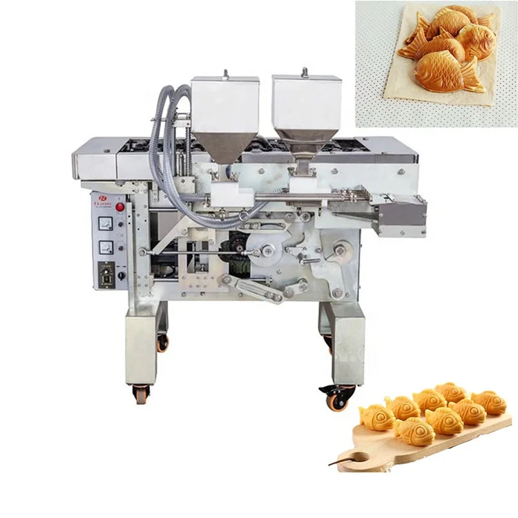South Korean Trade Automatic Gas Fish Mold Deli Manjoo Custard Make Walnut Moshi Delimanjoo Manju Cake Taiyaki Machine
