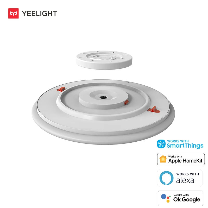 Хит продаж потолочный светильник YEELIGHT Xiaomi Arwen 550C с регулируемой яркостью поддержка голосового управления работает Amazon Alexa для гостиной