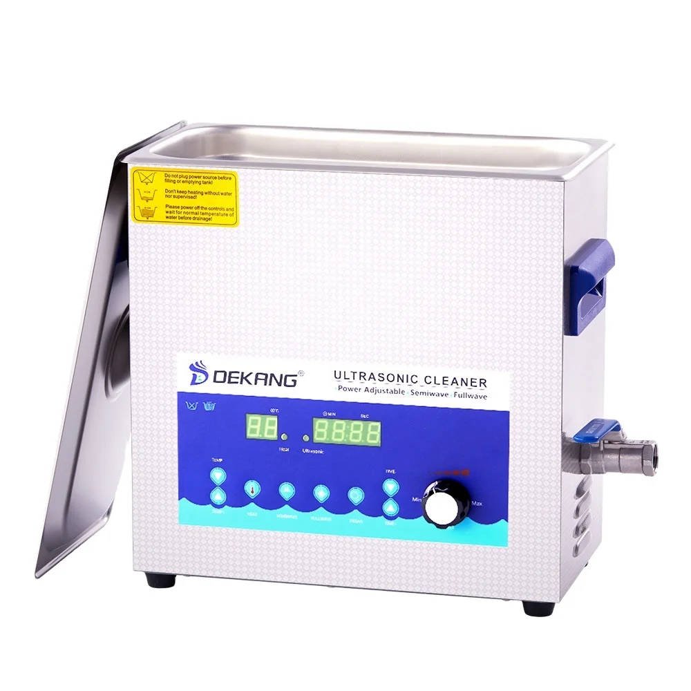 Best Dental  6.5L Ultrasonic Cleaner Disinfection of False Teeth Quick Cleaning