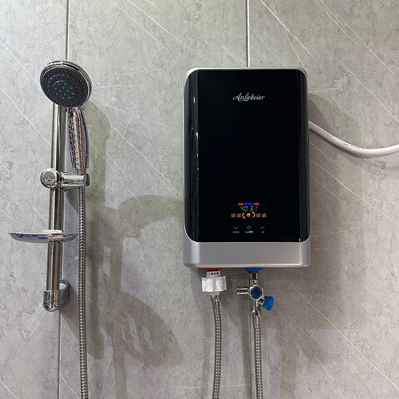 8000w 12000w IMD process energy efficient bathroom hot shower fasting instant electric water heater for wholesales