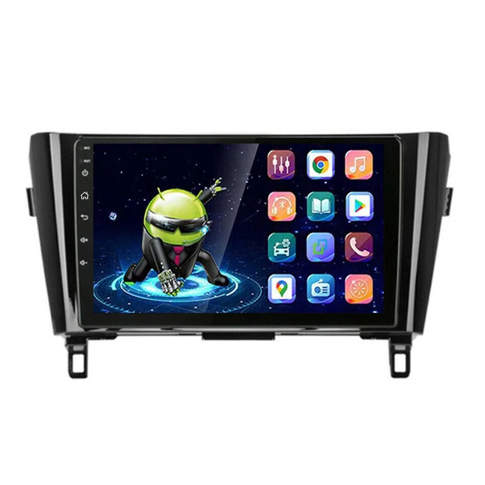 HD multimedia10.1inch Car frame android GPS Wifi 1+16GB car DVD player For Nissan Qashqai Rogue 2014-18