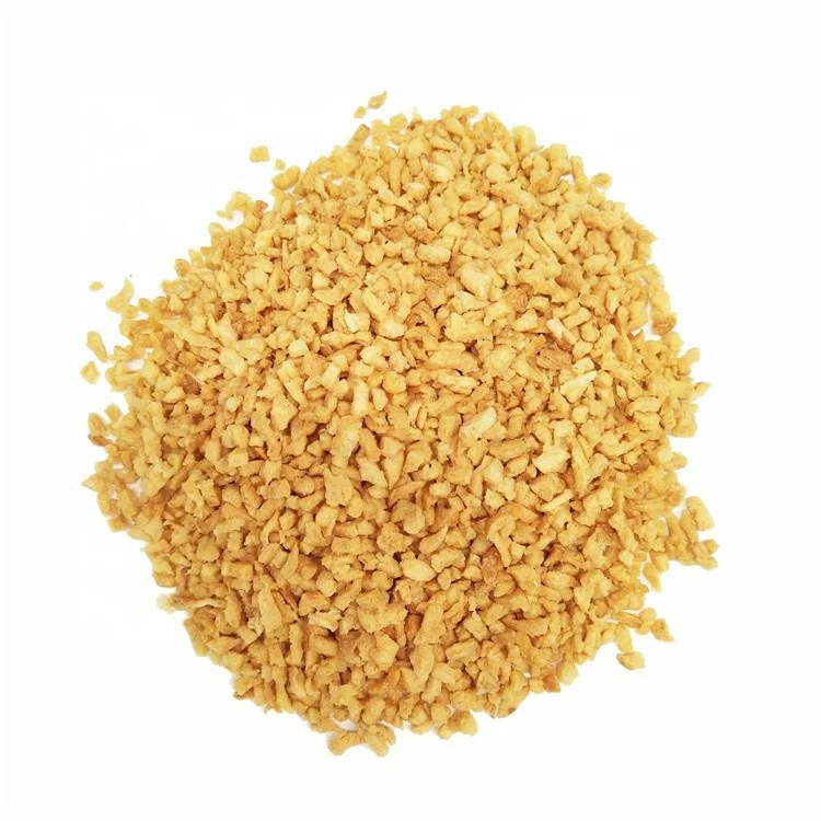 Crispy Fried Garlic Granules Cheap Price A Grade Quality  BRC Certified Chinese Fried Garlic Crisp