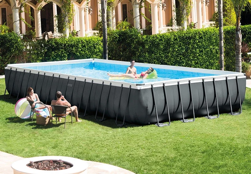 INTEX 26368 Ultra Metal Frame Above Ground  PVC dosing pump floating  swimming pool inflatable
