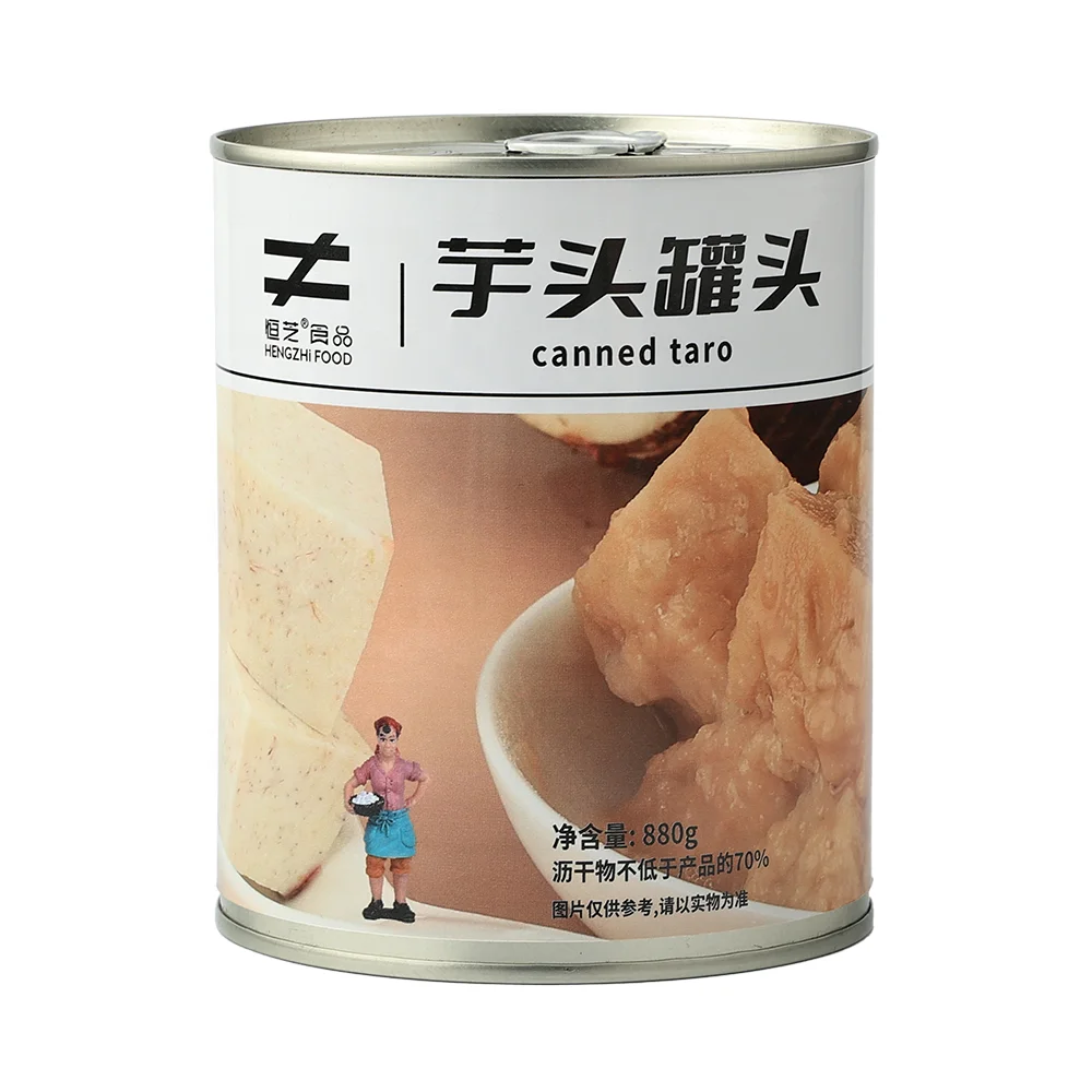 Cheap Price Canned Taro Can Make Taro Puree For  Brands Milk Tea Shop Ingredients Dessert Boba Bubble Tea Toppings Supplier