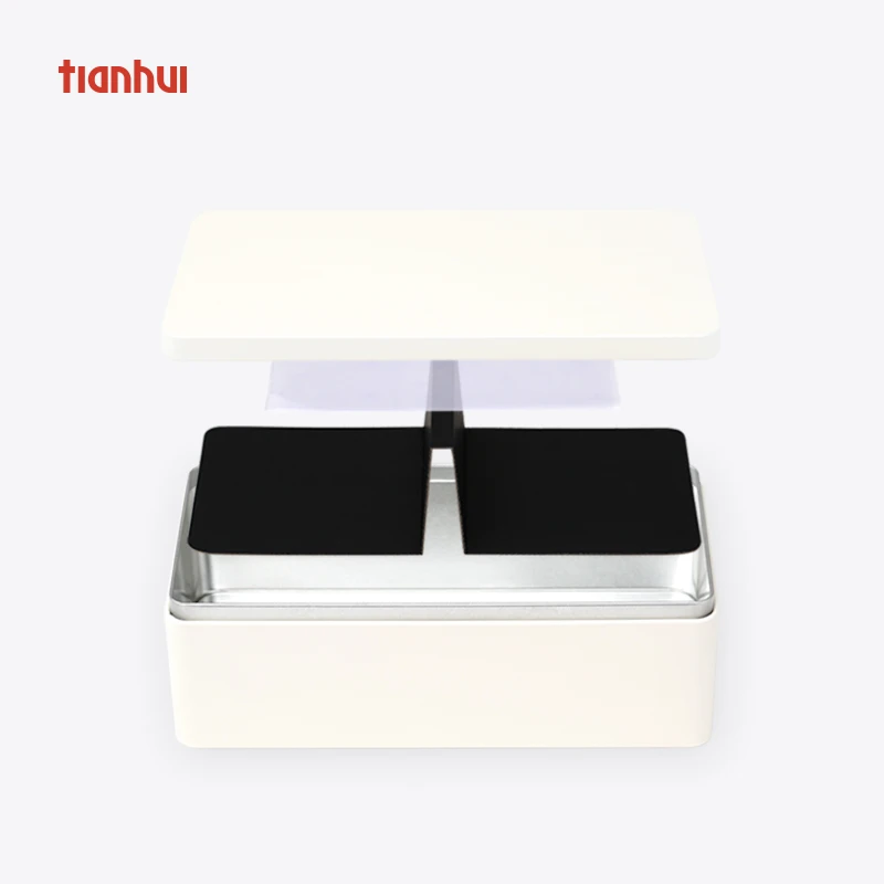 Tin Box Upgrade Dry Fruit Packaging Gift Metal Box Custom New Tinplate Gift & Craft Food Elegant Accept Custom