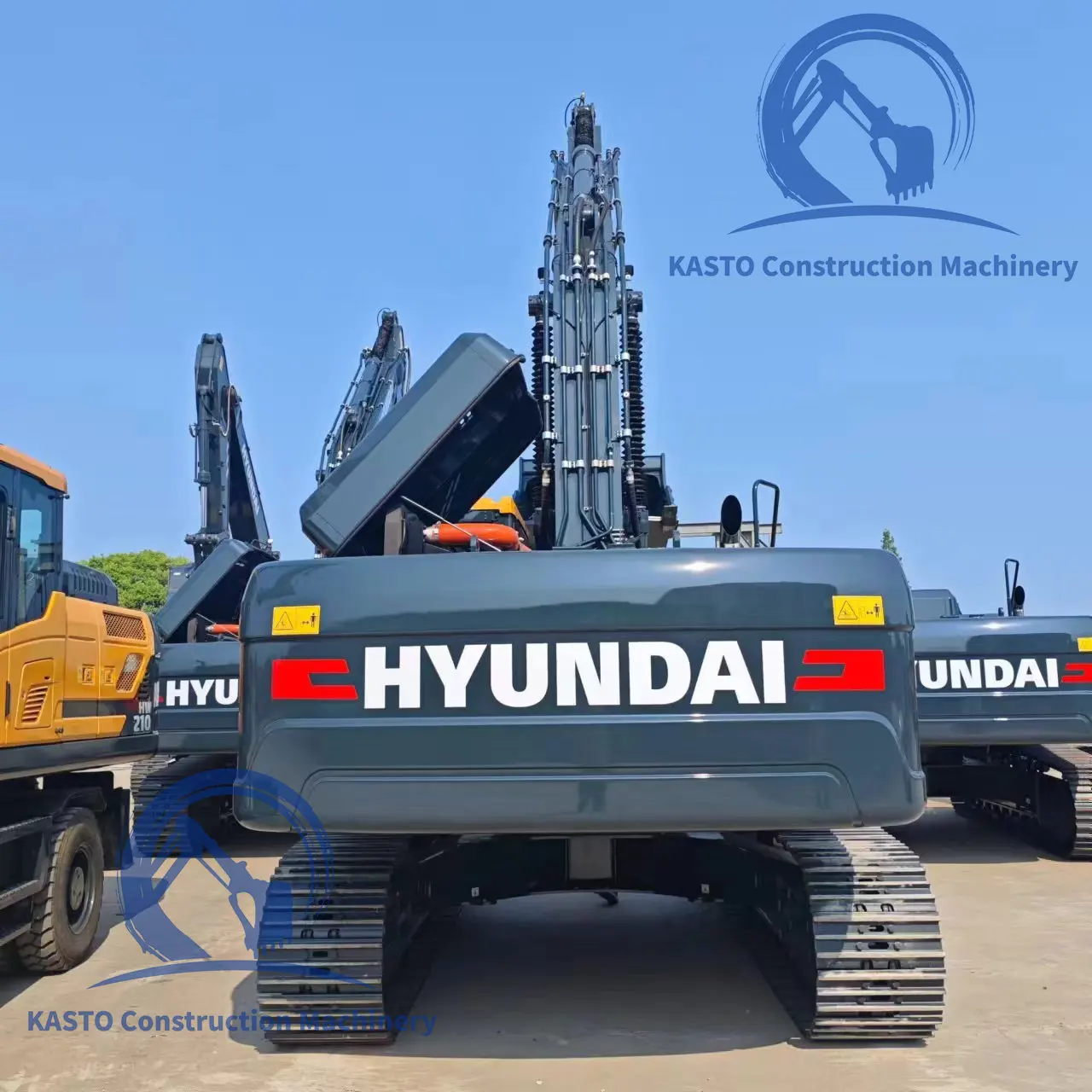Hyundai 340 HD excavators Crawler excavator Digger 34ton 33ton 35ton Original paint earthmoving machine Hyundai for Sale