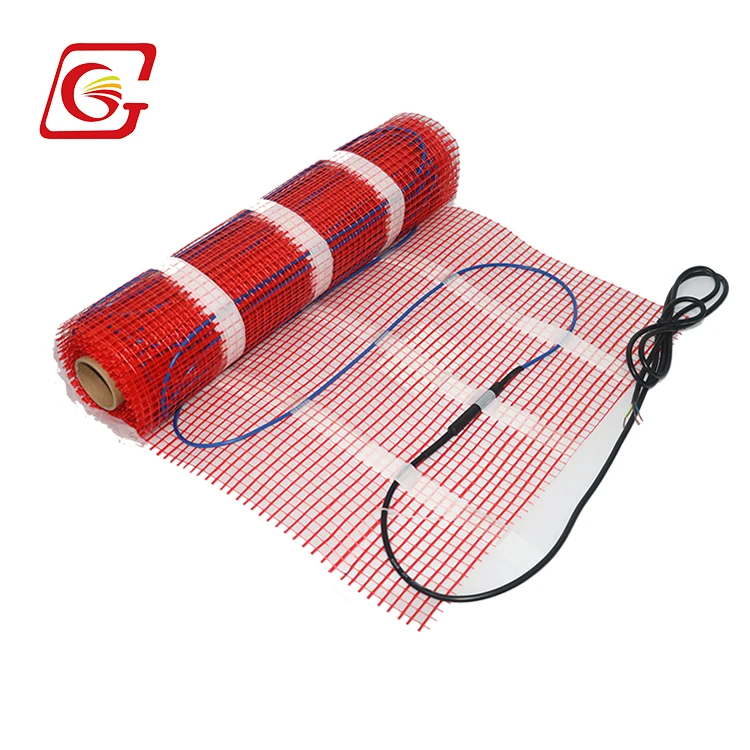 50cm width DIY house warming Underfloor Heating Mat for indoor Floor System Tile floor