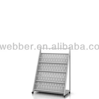 metal library newspaper racks