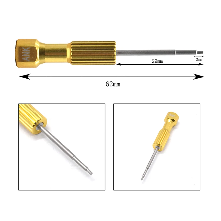 Dental Lab Implant Screwdriver Set 8 Pcs Mini Technical Screwdrivers Mechanic Micro Screw Drivers Kit