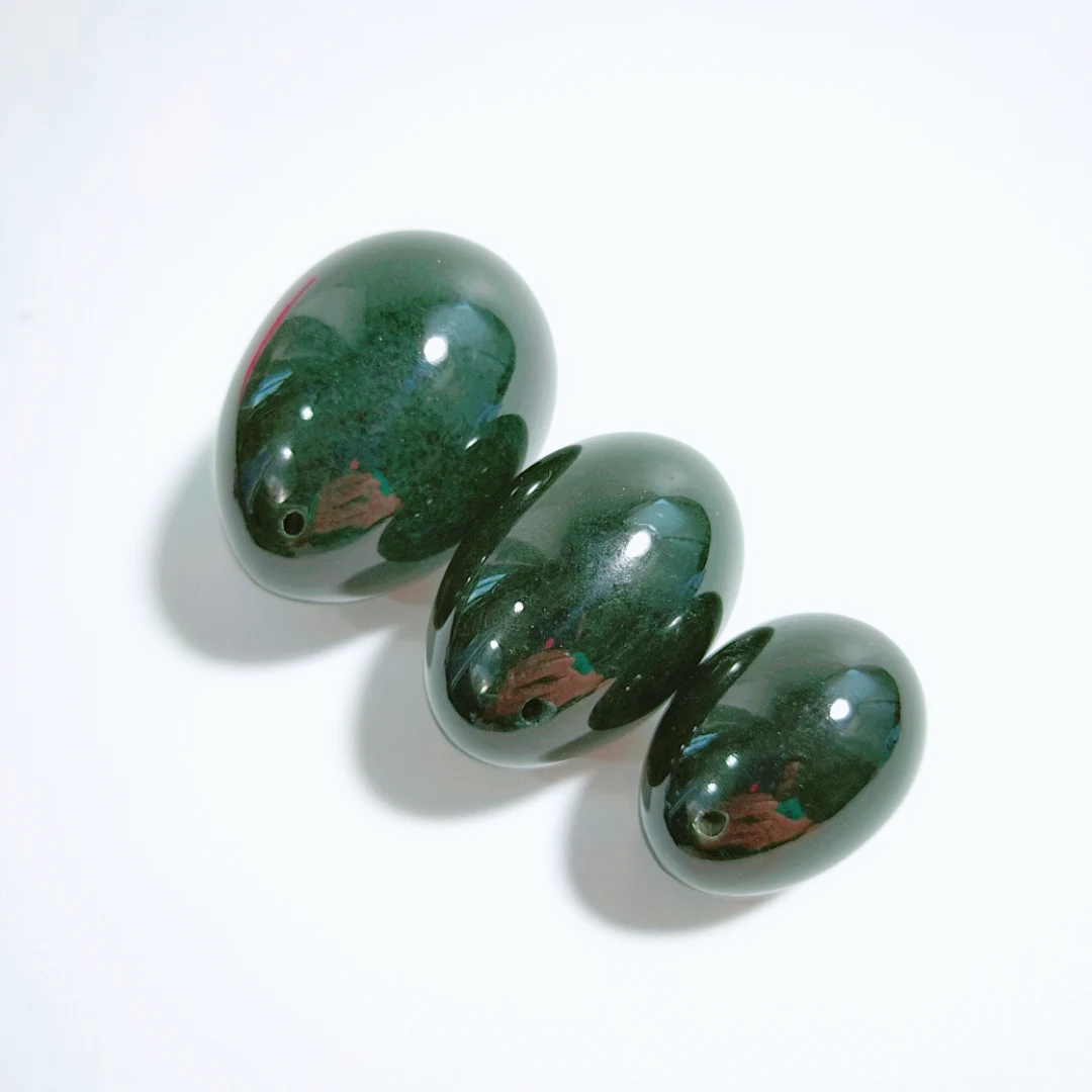 Оптовая продажа 100% натуральные яйца kegel yoni нефритовые nephrite из натурального