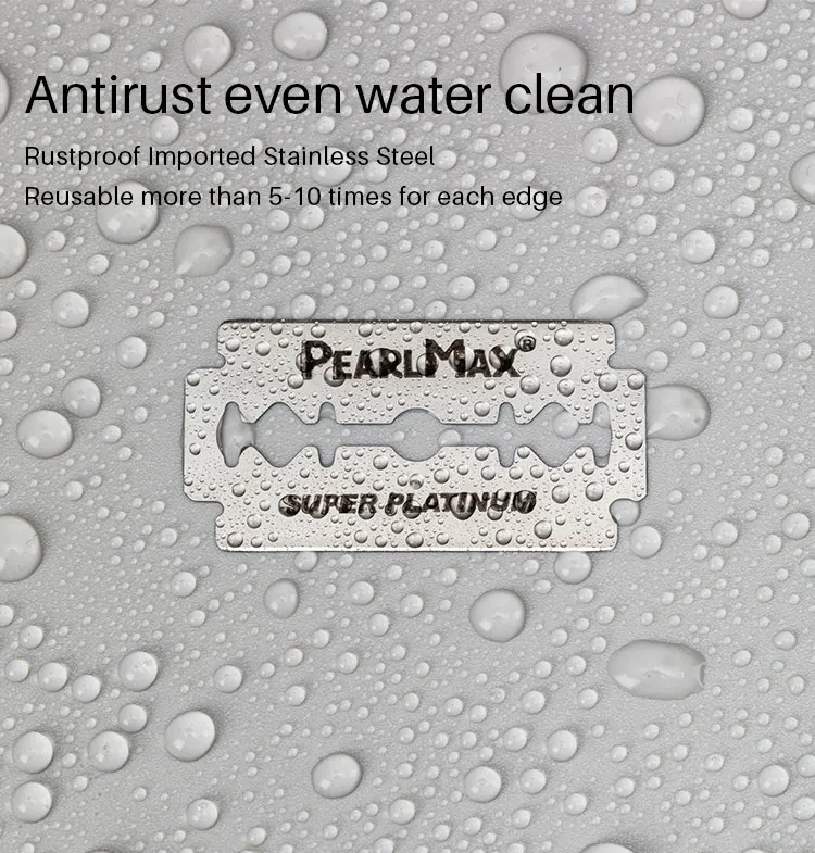 Custom Brand Stainless Steel Sweden Double Edge Safety Razor For Men Wholesale Hot Sale Different Barber Razor Blade Shaving