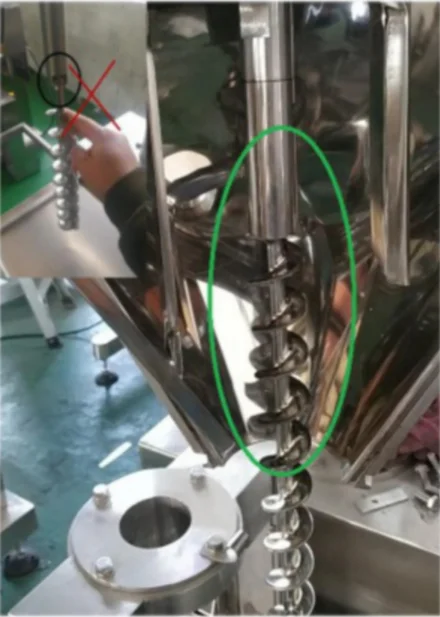 Semi-automatic Servo Motor Auger Filler / Dry Powder Net Weight Intelligent Weighing Filling Machine