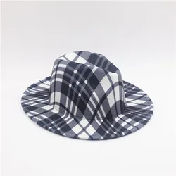 Wholesale Unisex Fashion Autumn and Winter Felt Fedora Hat Classic British Church Jazz Hat
