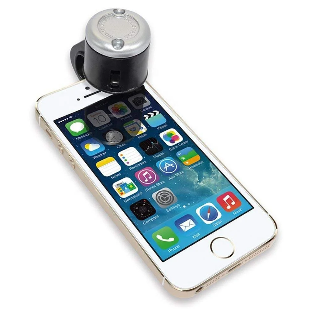Wholesales 30X Zoom LED Magnifier Clip-On Cell Phone Mobile Phone Microscope Micro Lens for Smartphone
