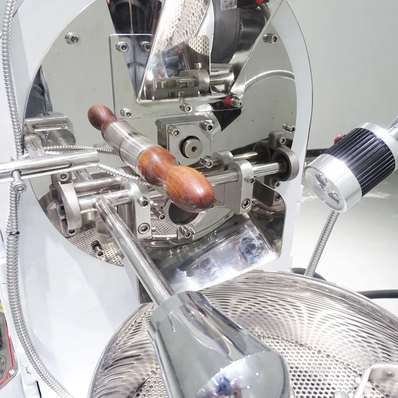 Stainless steel electric heating and gas Bean Product Coffee Roasting Equipment Roaster