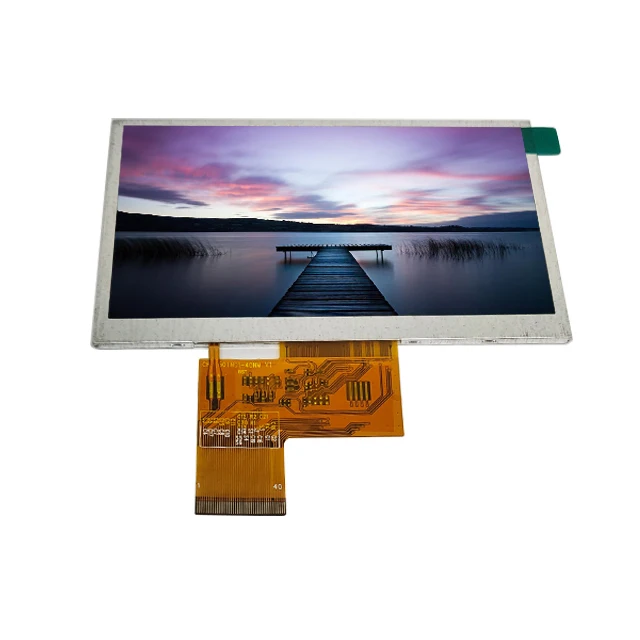 Chinese OEM TFT Panel Module LCD Screen Displays 5 inch TFT LCD Display 480*272 RGB TFT Display