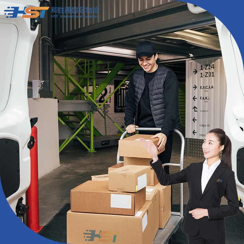 China HST Logistics to UK FBA sea Railway DDP to door discount 30% Agents Free purchase on behalf of free warehousing