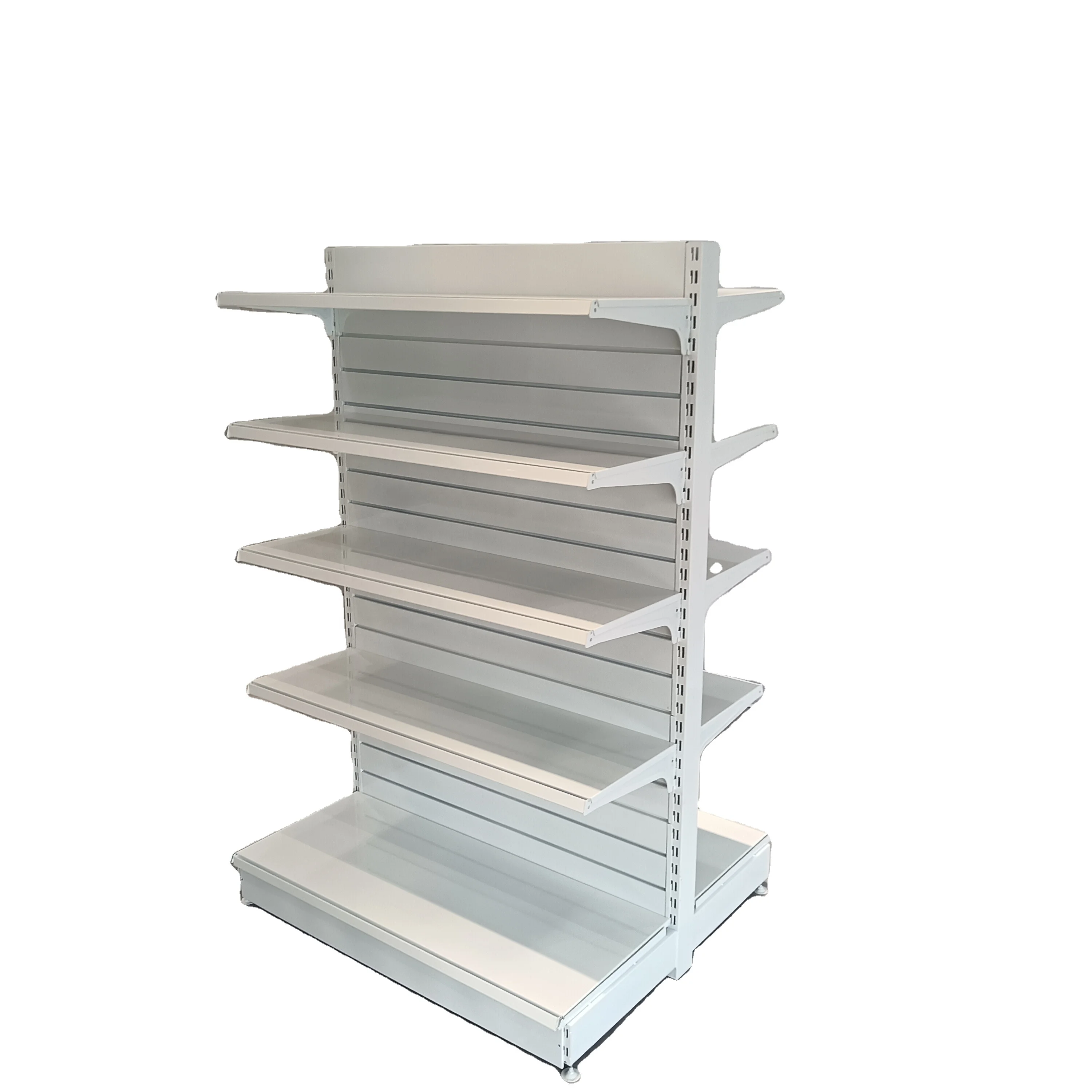 Grocery Metal Shelf Rack Gondola Shelving Supermarket Shelf Supermarket Shelf For Retail Store