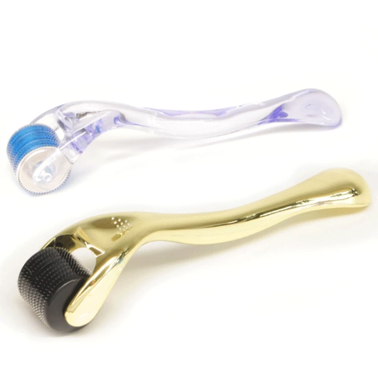 Микро игла derma roller 540 титановый инструмент для красоты осветления пятен удаления акне и