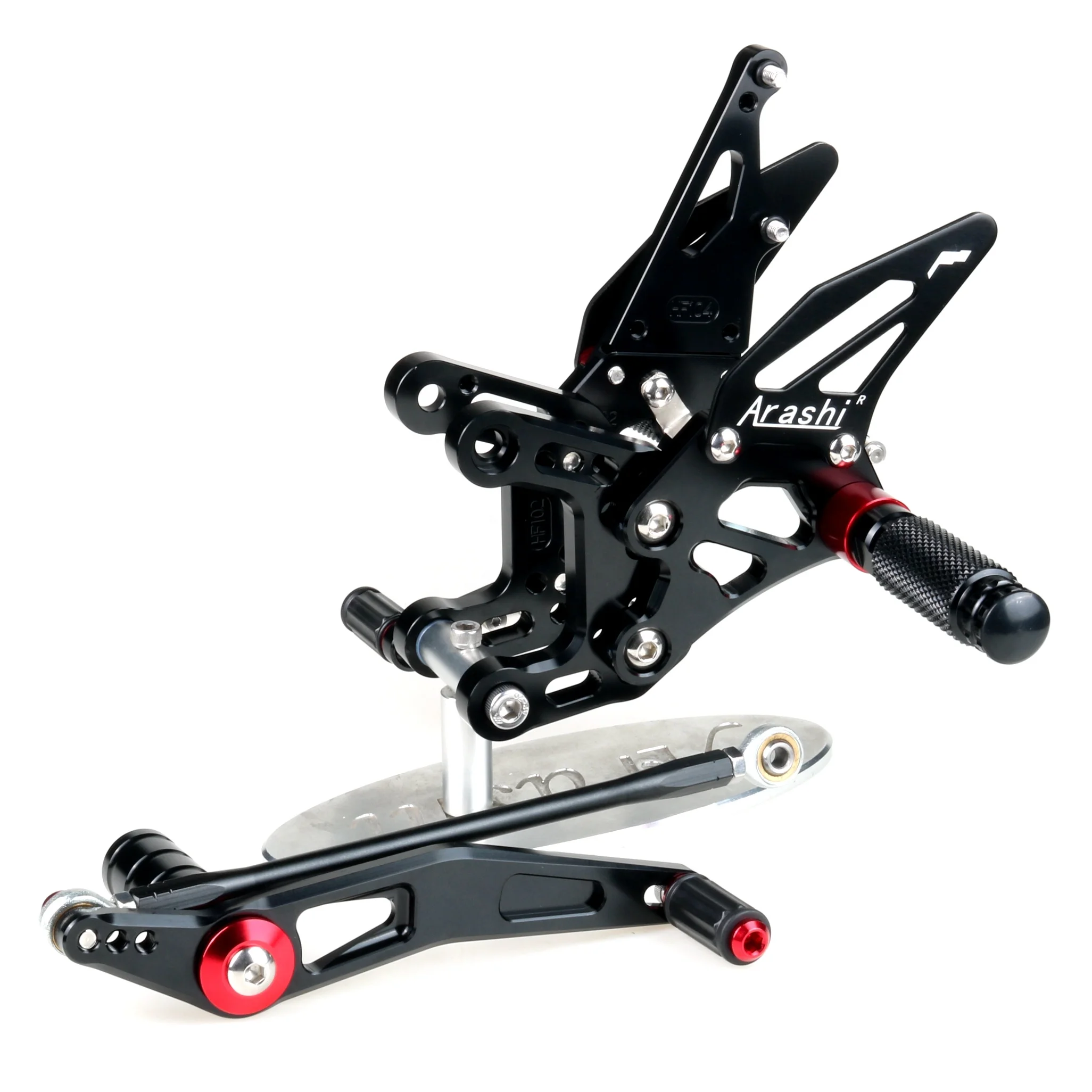 Motorcycle Accessories For YAMAHA R1 2009-2014 CNC Aluminum alloy Motorcycle Adjustable Rear Foot Rest