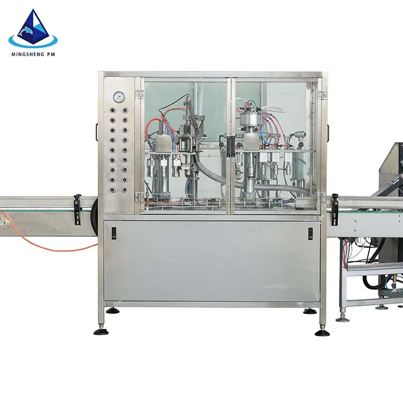 Automatic Aerosol Filling packing Machine for Packing Line gas filling machine suitable for filling products