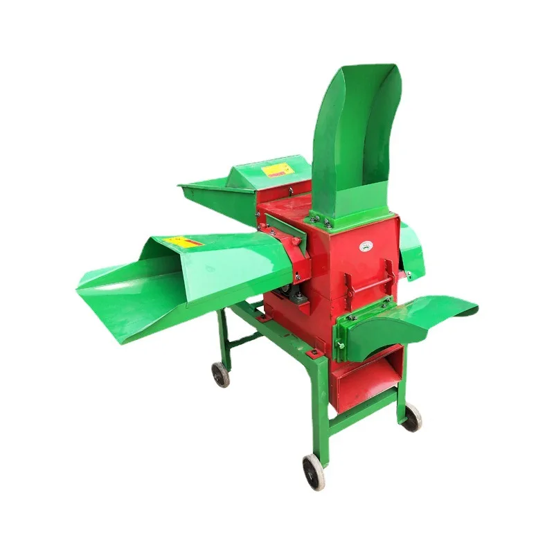 Diesel Engine Silage Cutter Manual Electric Petrol  Corn Straw Grass Chaff Cutter for Agriculture