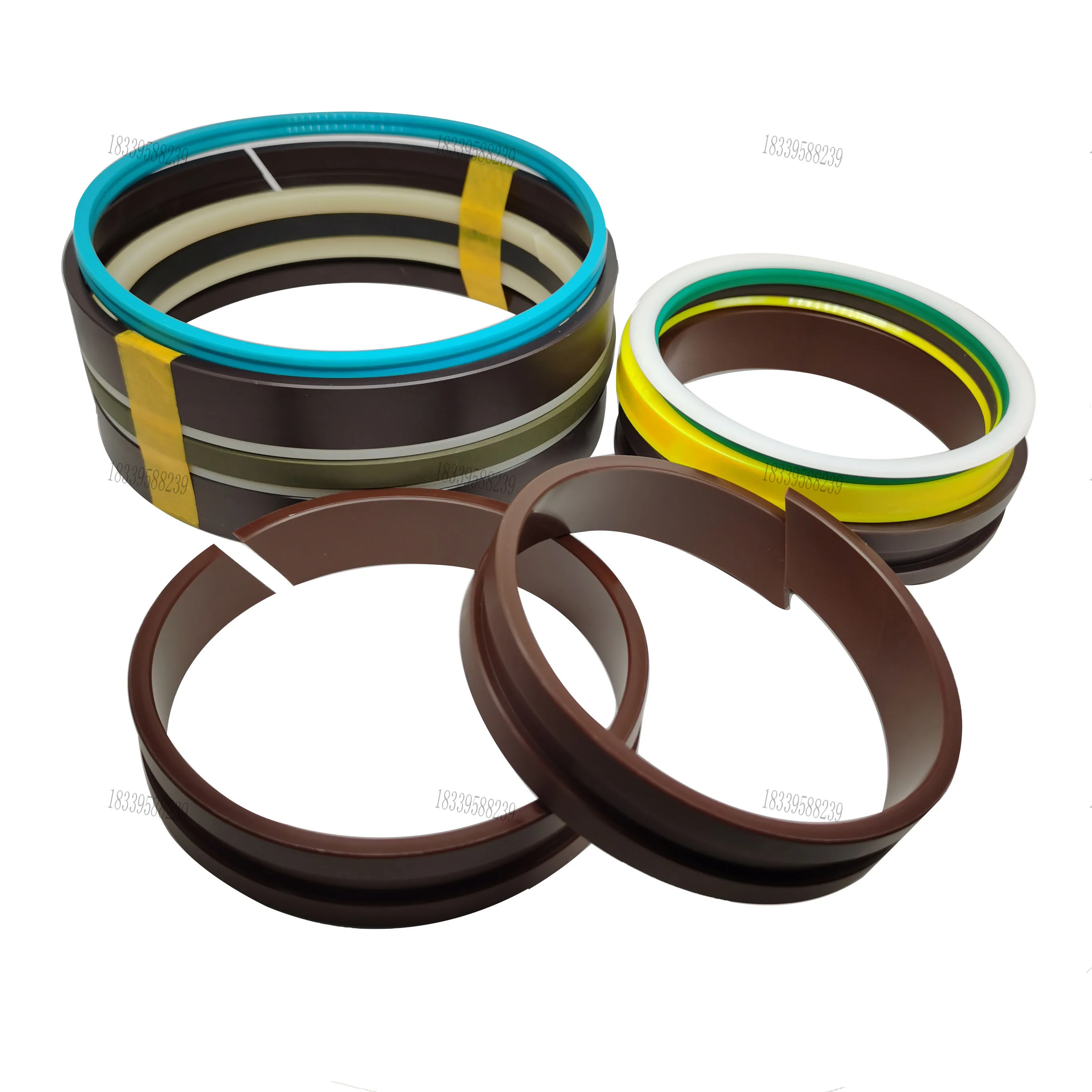 Elephant pump truck arm support leg swing cylinder sealing kit 105/165