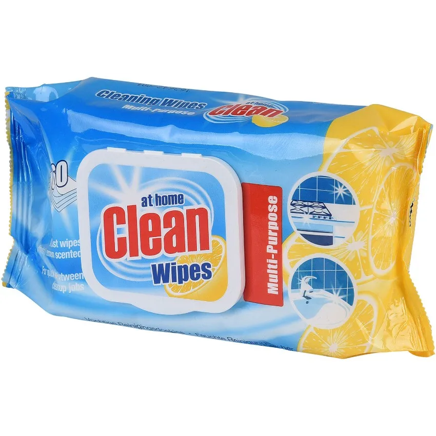 Wholesale Household OEM China Manufacturer Alcohol Free Multi-Purpose Bath and Kitchen Disinfection Cleaning Wet Wipes