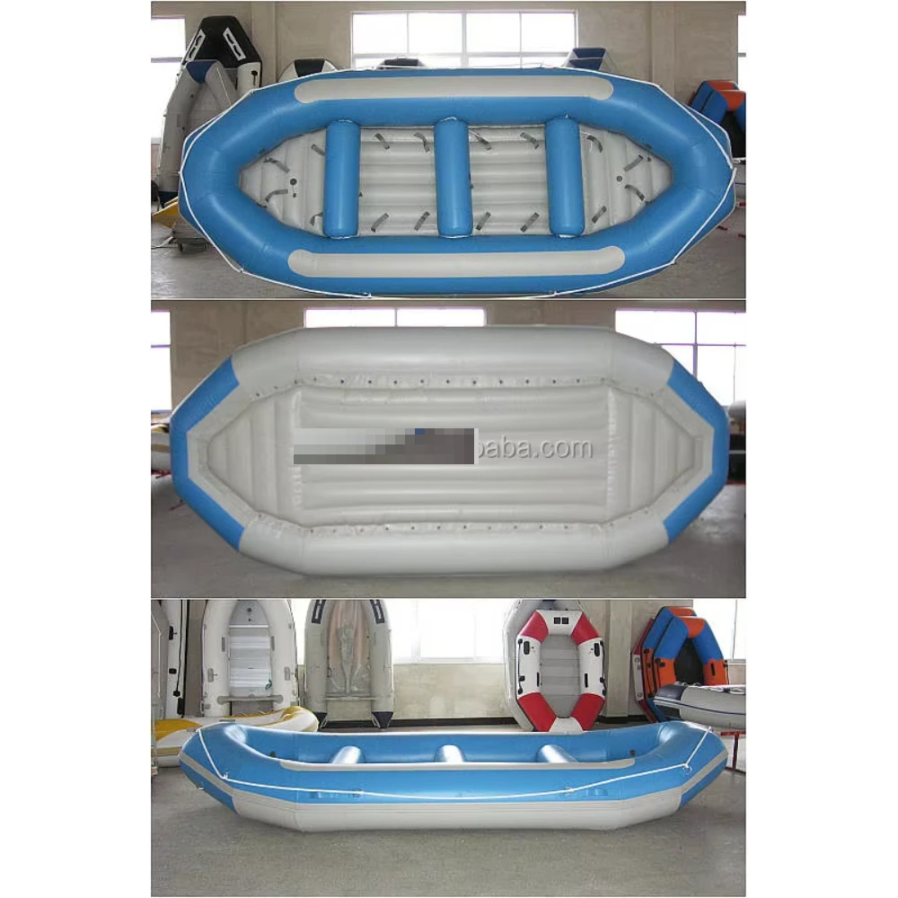 CNWAGNER Large White Water Rafts for Drifting Inflatable Rafting Boat for Outdoor Activity on Sale!