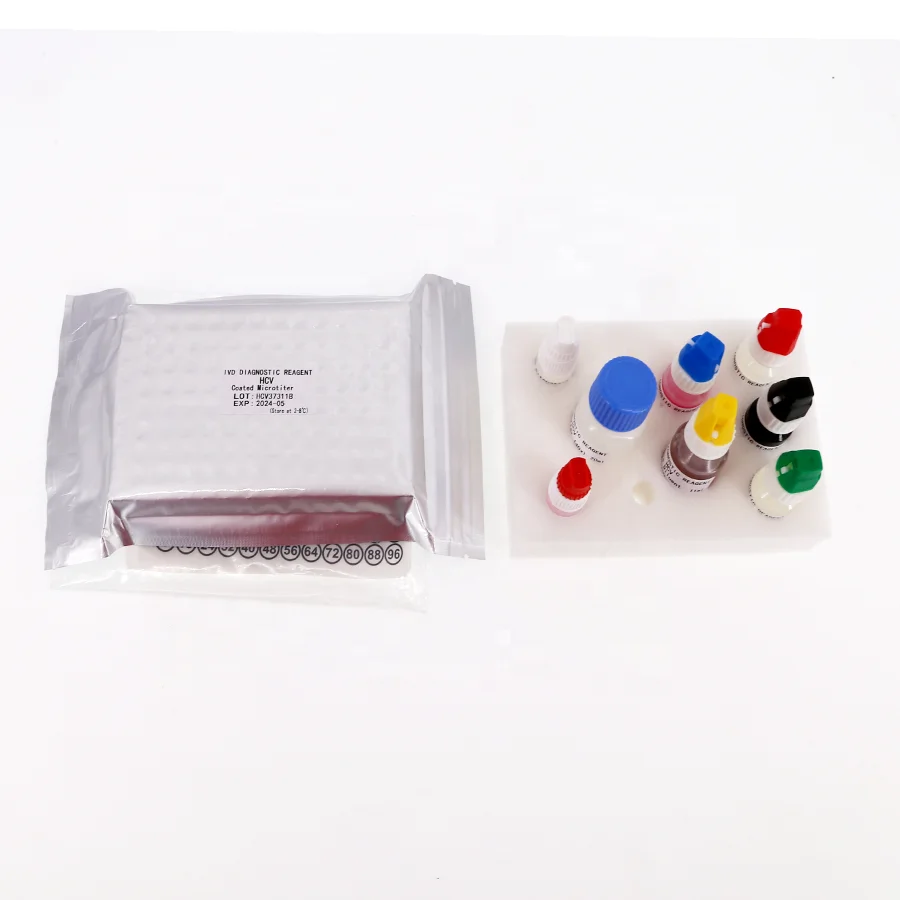 Hot selling Elisa test kits diagnostic elisa reagent HIV HCV TOXO Hbsag PSA CMV Elisa test kit Enzyme-linked immunoassay