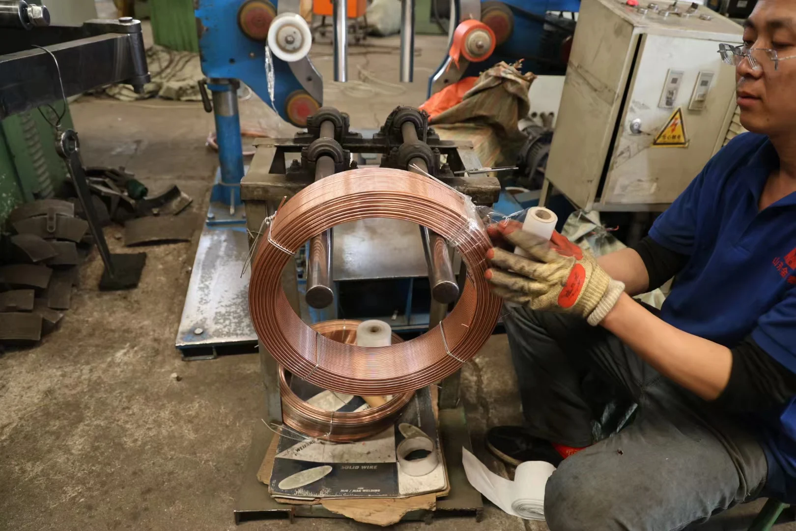 AWS A5.17 F6A0 EL12  is a Non-alloy submerged arc welding wire