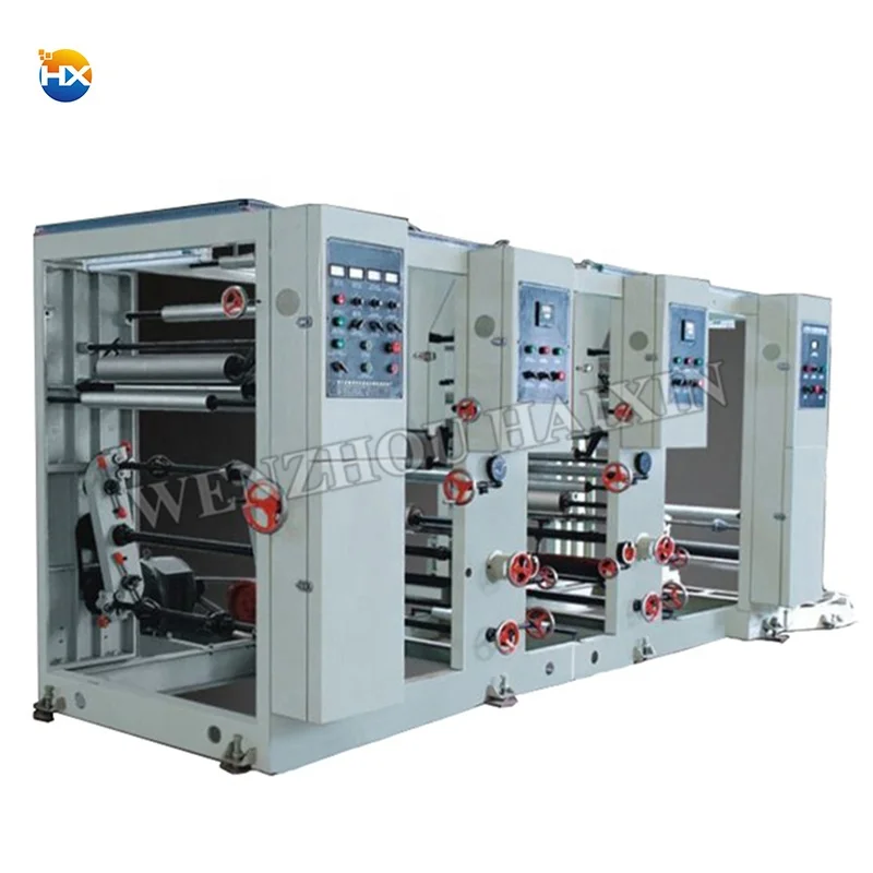 Automatic 2 colors plastic bag rotogravure printing machine price