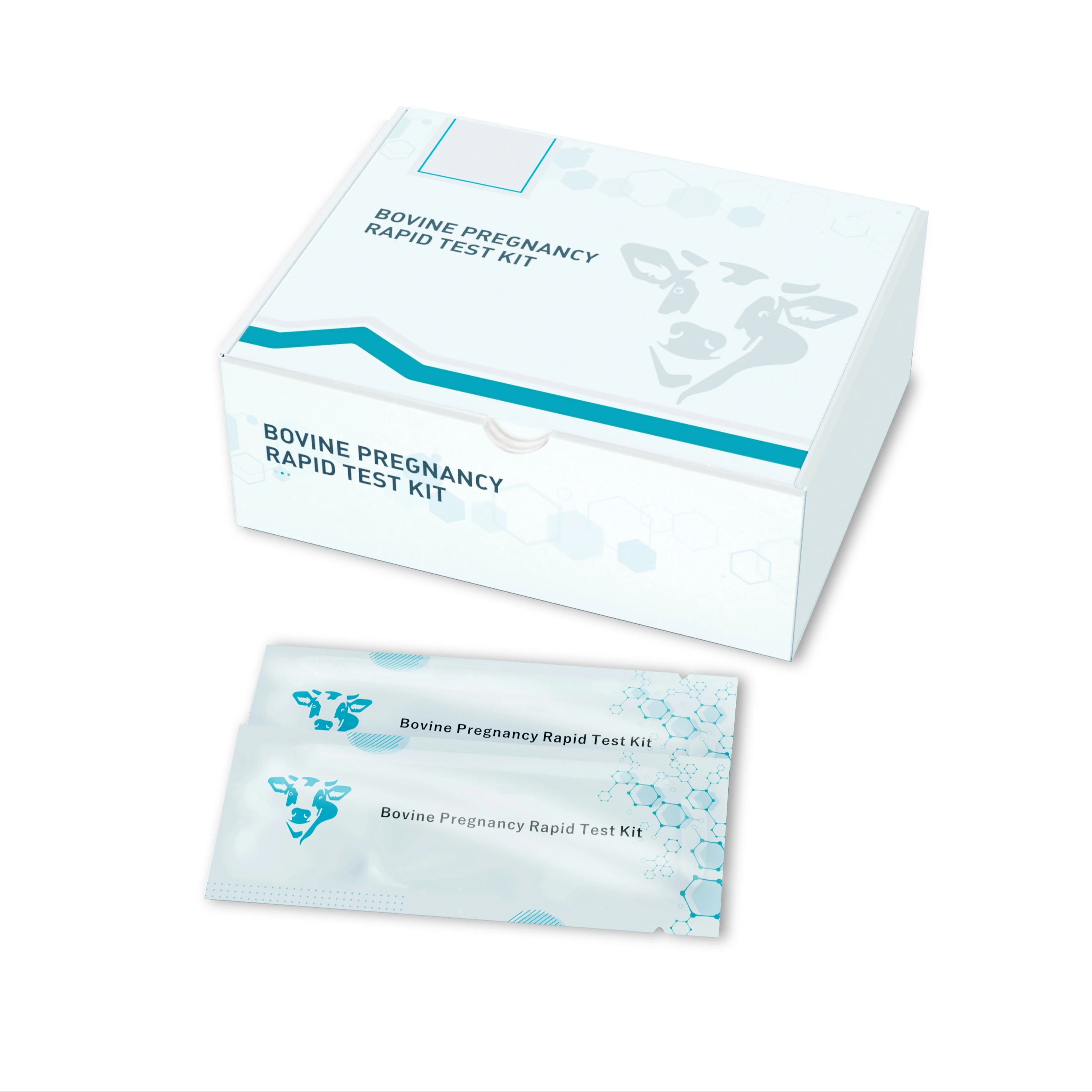 Bovine Pregnancy Rapid Test Kit (Colloidal Gold)