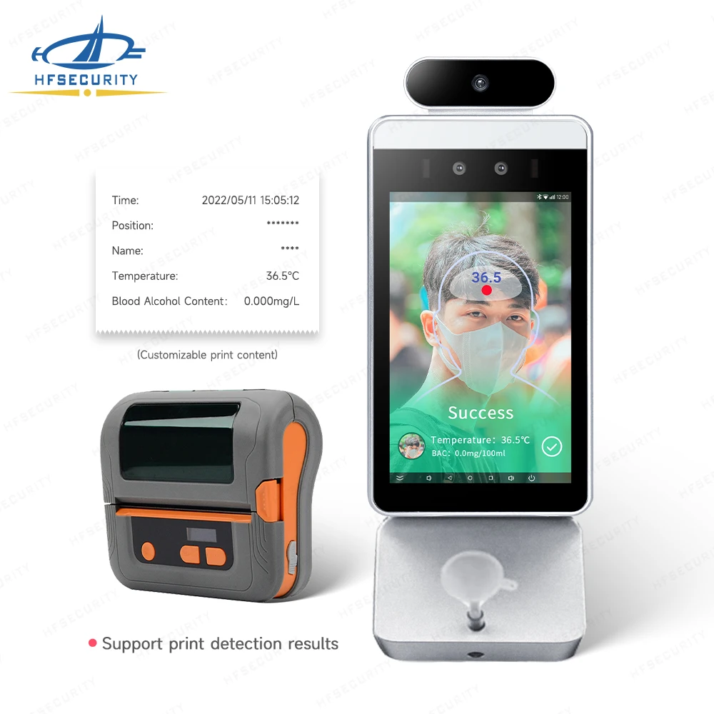 HFSecurity RA08T-A rfid карты Распознавание лиц профессиональный тестер на алкоголь уход за кожей лица захвата Японии с