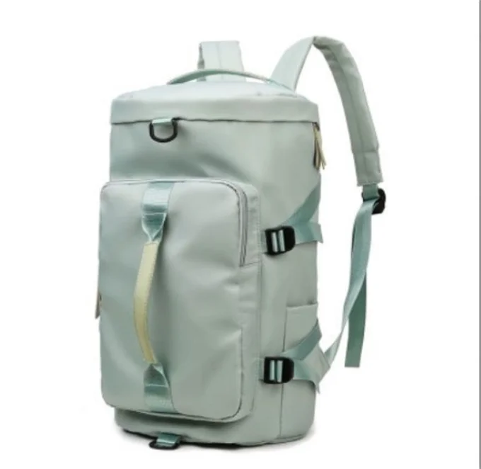 New Design Three Back Method Pink and Green Two-color Swimming Fitness Yoga Travel Bag