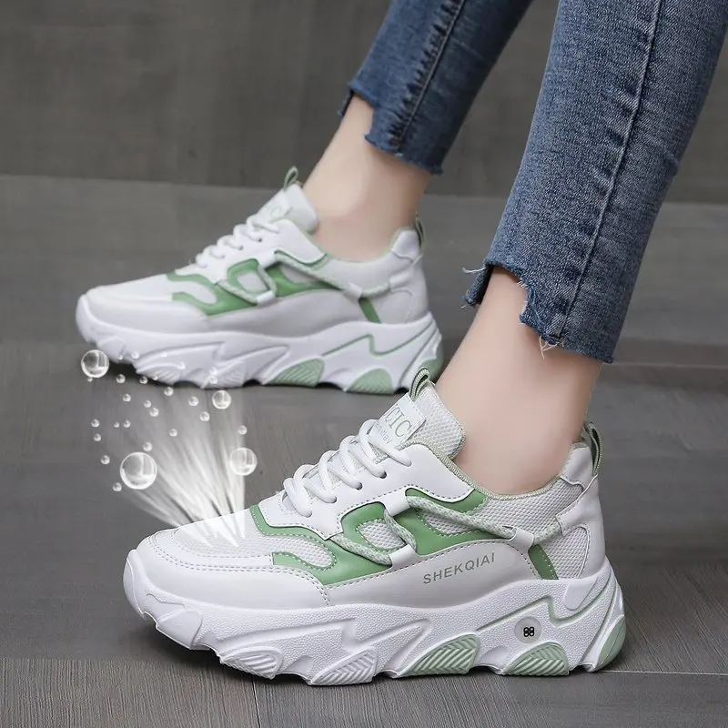 2019 autumn new female wild sports female student net red street shooting running casual shoes